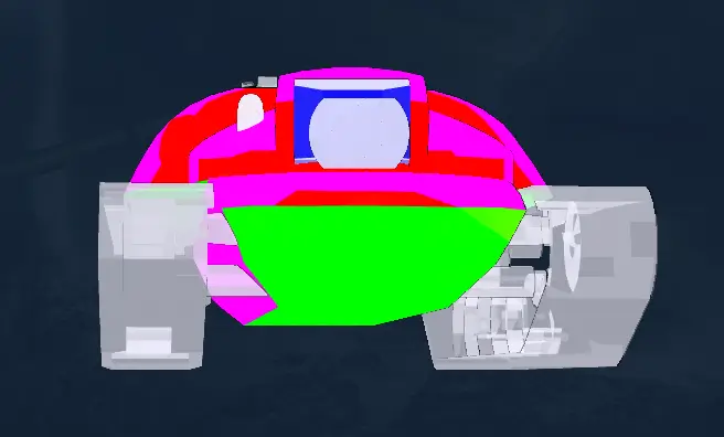 xm57 using gun depression